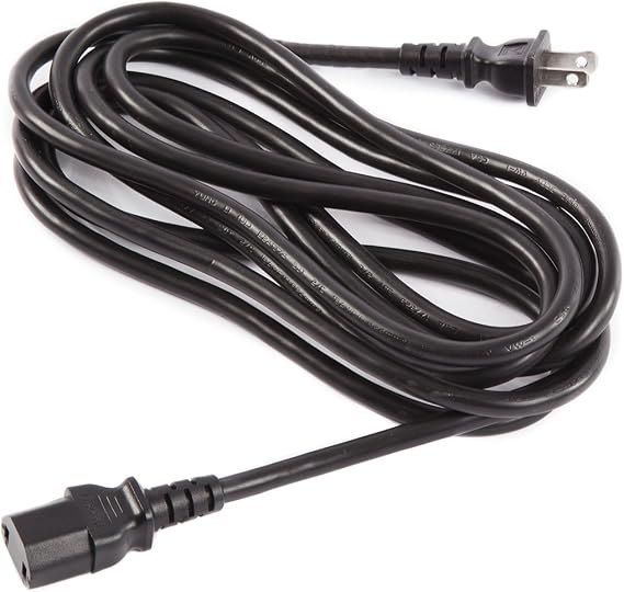 Replacement for LINAK - Main Cable 110V - Black - DESKLINE Serie - 10 FEET Long