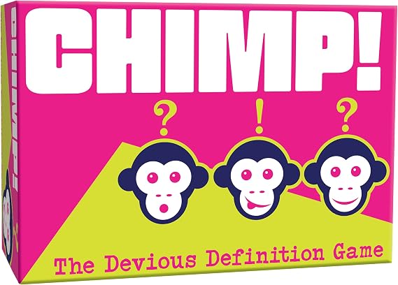 Cheatwell Games Chimp! The Devious Definition Game - Card Game - Multiplayer - All Ages