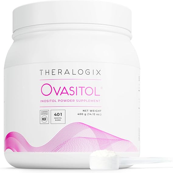 Theralogix Ovasitol Canister Fertility & Hormone Health, NSF Certified