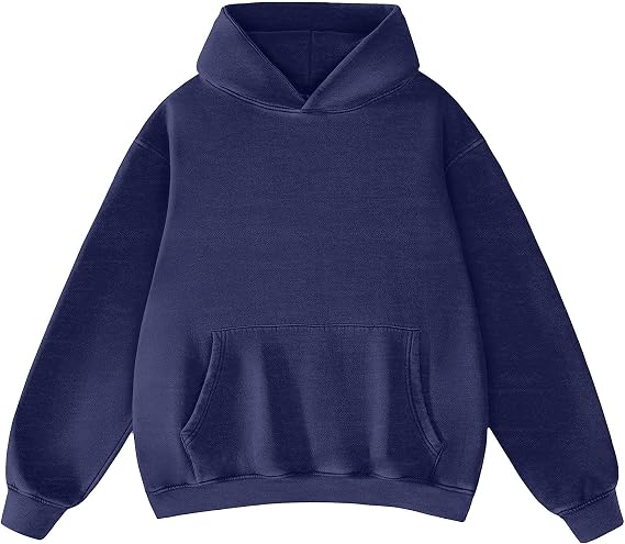 FAIABLE Mens Womens Oversized Acid Wash Hoodie Unisex Heavyweight Fleece Sweatshirt Vintage Cotton Hoodies 2026