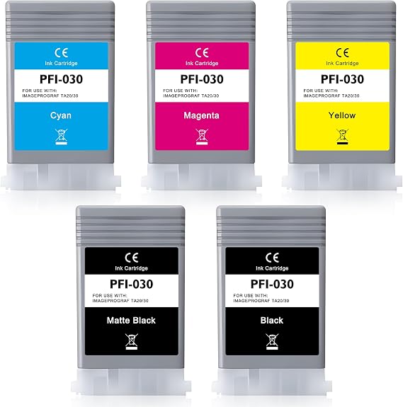 PFI-030 Ink Cartridge Compatible for Canon imagePROGRAF TA-20 TA-30