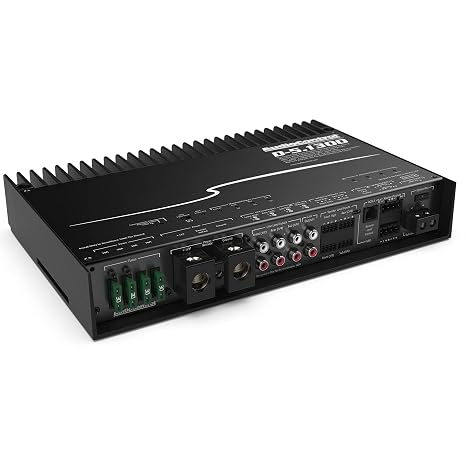 AudioControl D-5.1300 High Power DSP Matrix 5-Channel/Multi-Channel 1300 Watts Car Audio Amplifier with Accubass, Premium High-Fidelity