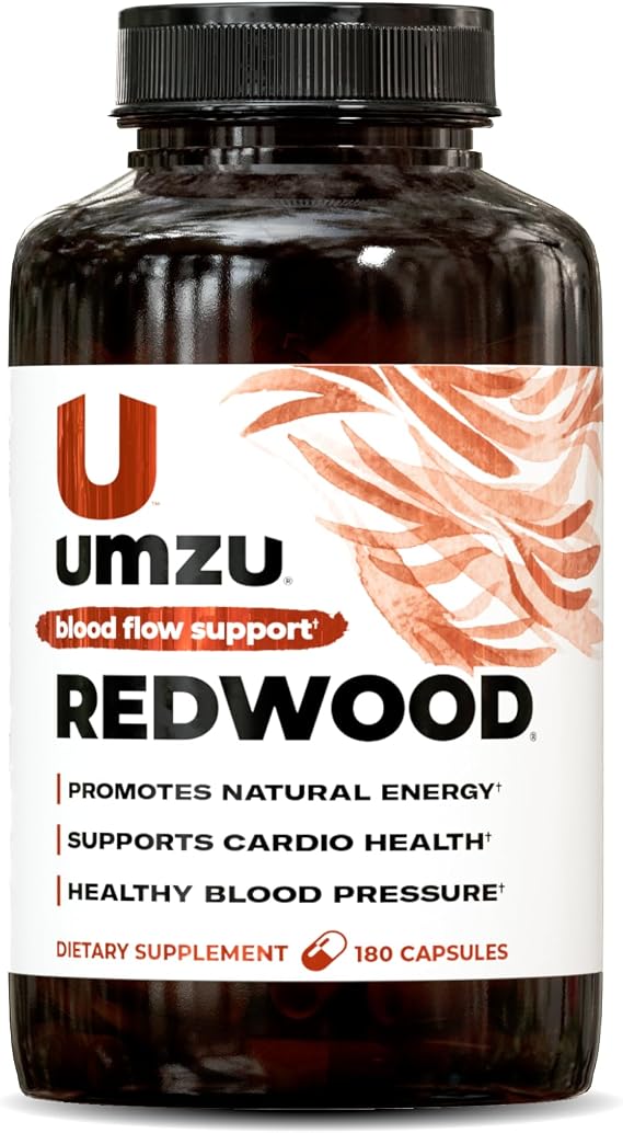 UMZU Redwood Nitric Oxide Booster, 30 Day Supply