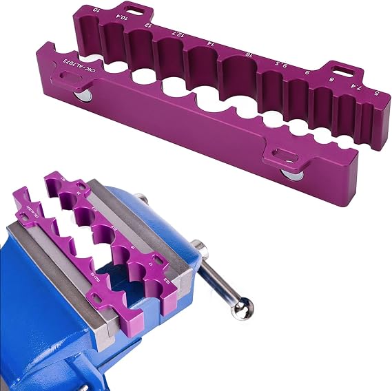 5.8" Magnetic Vise Clamp Block Shaft Clamp for Fox Shaft/Damper