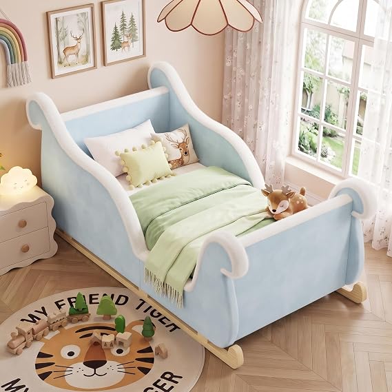 DoCred Toddler Bed - Toddler Floor Bed Frame
