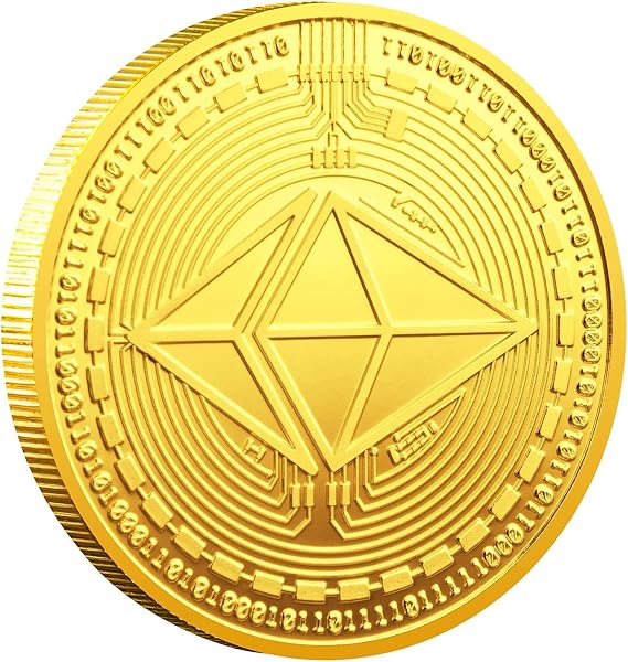 3Pcs Ethereum Coins-Protective Collectible Gifts. | Blockchain Cryptocurrency | with Original Commemorative Tokens | Chase Coin