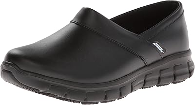 Skechers for Work Womens Relaxed Fit Slip Resistant Work Shoe