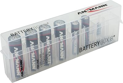 Ansmann 8 pc Battery Box