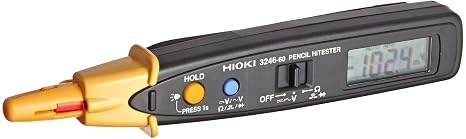 Hioki 3246-60 HiTester Pen-Sized Digital Multimeter with Flashlight, 42 Megaohms, 600V | 42 Megaohms, 600V
