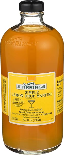 Stirrings, Mixer Lemon Drop, 25.36 Fl Oz