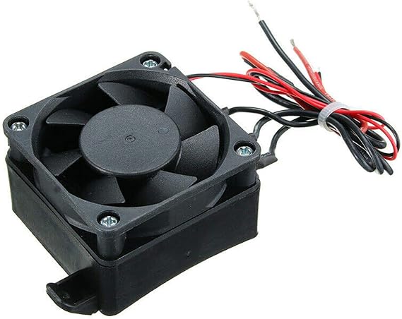 12V 100W Energy Saving Constant Temperature Heating Element Heaters for Car Small Space Heating Incubator(Black+Red)