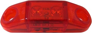 Red LED 2.5" Peterson Side Marker Lights