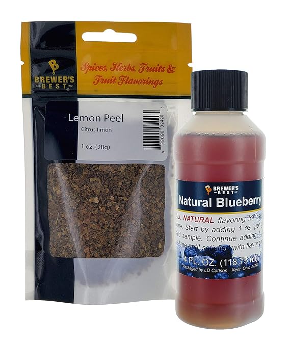 Brewer's Best Flavor Bundle - Blueberry Lemon - For Home Brewing