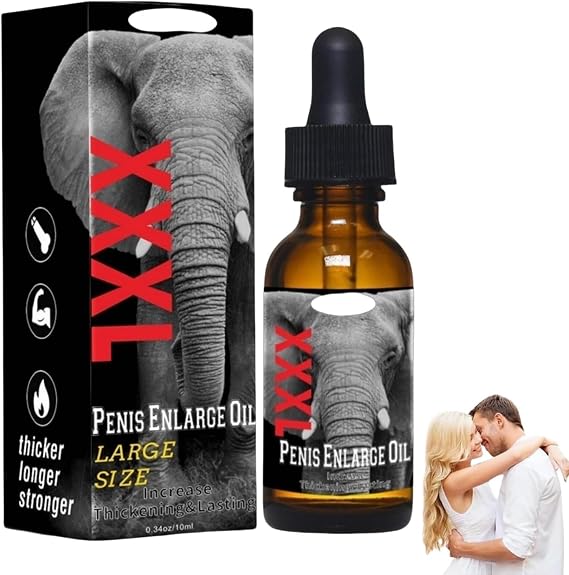 New Enlargement Oil for Men,10ml Men's Care & Massage Oil,Larger Thicker Longer,Long-Lasting Comfort