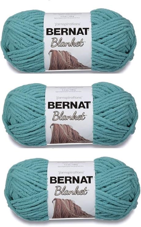 Bernat 161200-734 Blanket Yarn - Light Teal