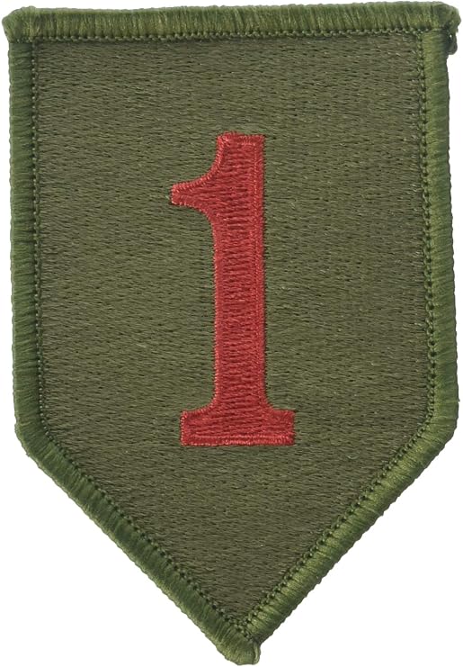 EagleEmblems PM0075 PM0075 Patch-Army,001ST INF.DIV. (3.5'')