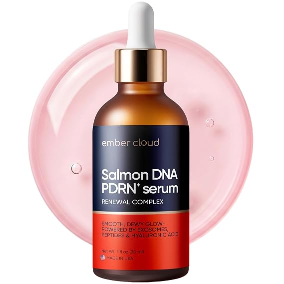 Salmon DNA PDRN Serum, Hyaluronic Acid, Peptides, Exosomes 1 Oz