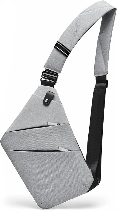 Travel Anti Pickpocket Purses, Slim Carry Crossbody Bag for Women & Man Travel Safe, Waterproof