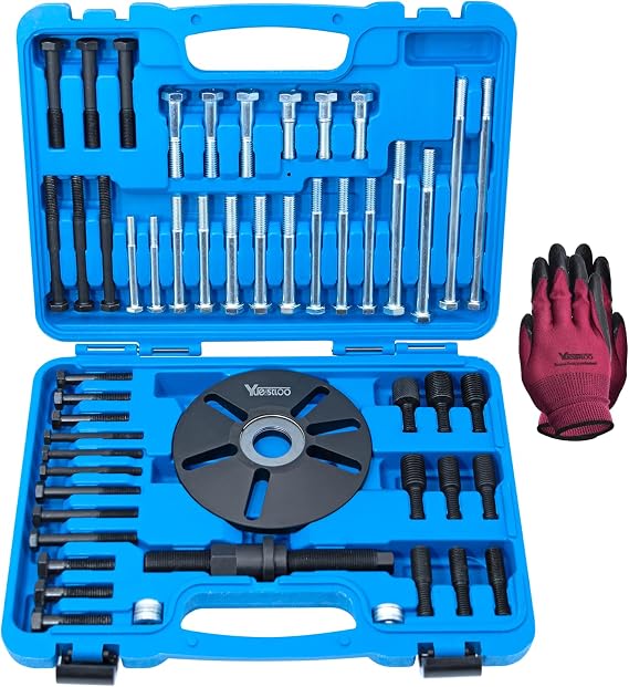 59 Pcs Harmonic Balancer Puller Removal & Installation Tool Kit