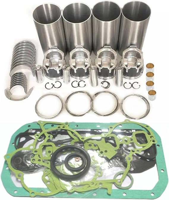 4DR5 4DR51 Overhaul Rebuild Kit Compatible with Mitsubishi Engine Liner&Piston Kit&Bushing Kit&Full Gasket Kit