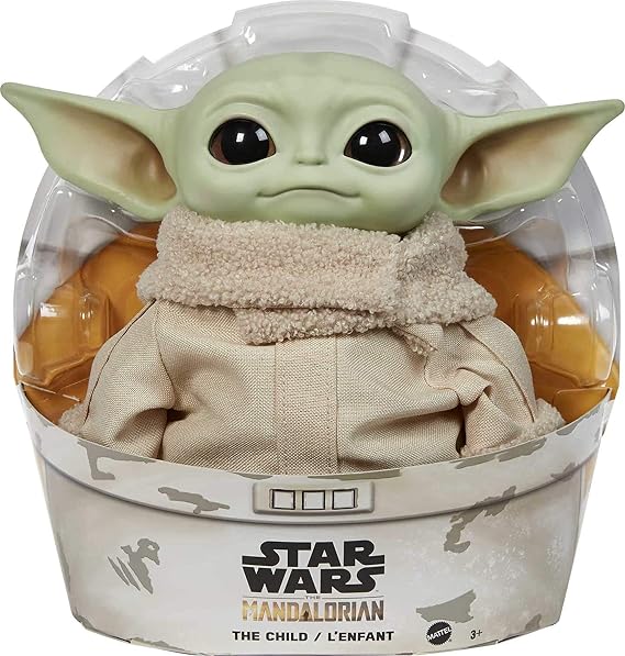 MATTEL Disney Star Wars Baby Yoda the child Mandalorian 11 inch Tall Plush