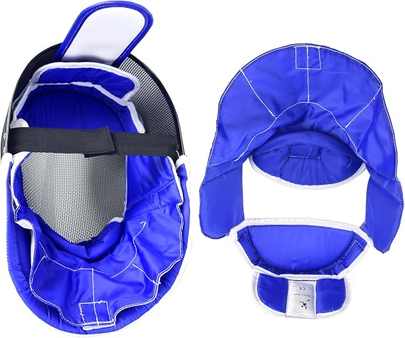 LEONARK 2 Packs Fencing Mask Replacement Detachable Linings Replaceable Inside Lining Alternative Cloth Parts for Hema Epee Foil and Saber Helmet