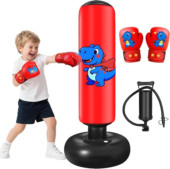 Punching Bag for Kids&Adults Inflatable Boxing Bag 120/150/168/180cm