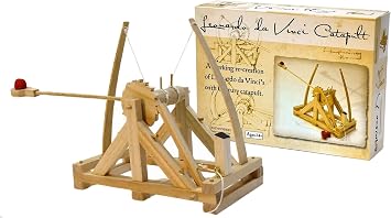 PATHFINDERS STEM Kits Leonardo da Vinci Catapult kit | Trebuchet Science Kits for Kids Age 12-14 | Toys for Ages 8-13 Physics Toys | Kids Engineering kit | Learning Resource | Engineering