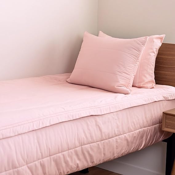 Beddy's Pink Bed in A Bag Zipper Bedding Set - Minky Lined - Toddler