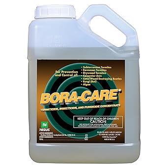 Bora-Care Termiticide Insecticide and Fungicide Concentrate, Wood Treatment for Termite and Beetle Prevention, 1 Gallon