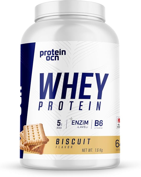 Proteinocean Whey Protein Bisküvi 1.6 kg 64 Servis