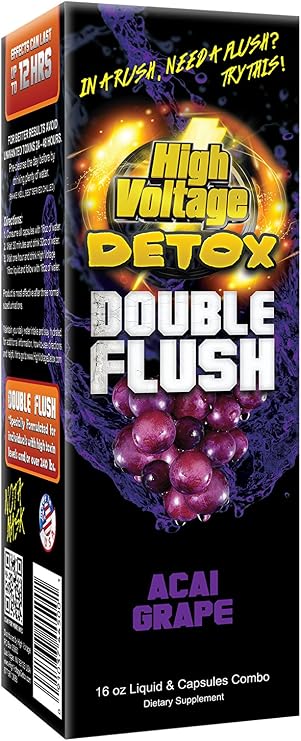High Voltage Detox Double Flush Acai Grape