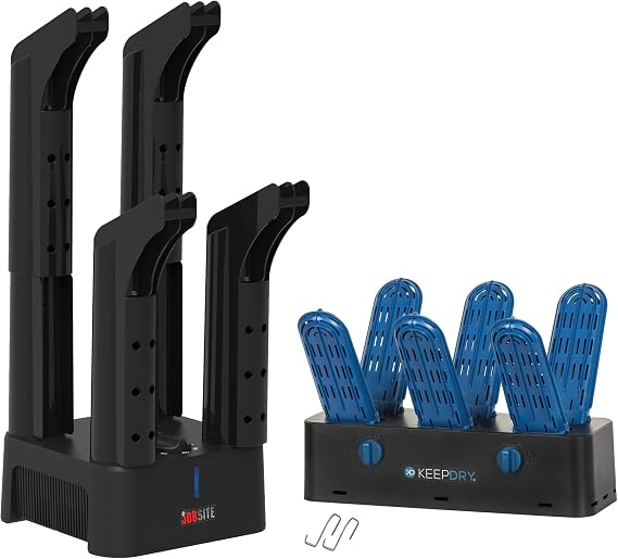 JobSite Mighty Dry Boot Dryer & Over Vent Glove Dryer Bundle