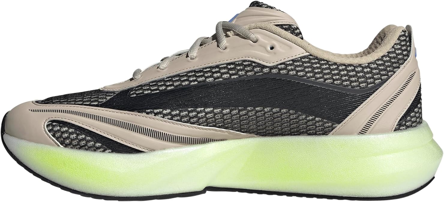 adidas Mens Lightblaze Glow Sneakers Shoes Casual - Silver
