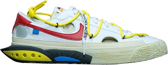 Nike Mens Blazer Low 77 OW Lace-Up Other Sports Shoes White 10.5 Medium (D)