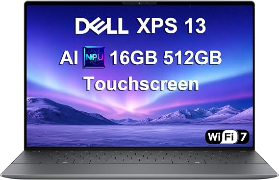 Dell XPS 13 9345, 13.4"Touchscreen, Snapdragon X Elite, 16GB DDR5 512GB SSD