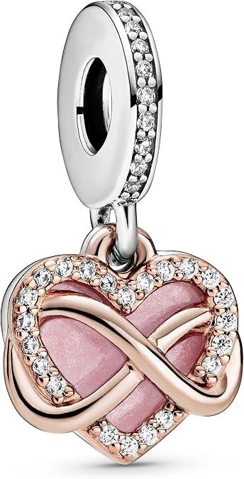 Pandora Sparkling Infinity Heart Charms