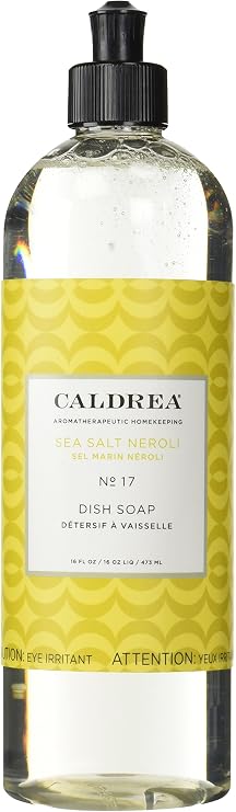 Caldrea Dish Soap, Sea Salt Neroli, 16 oz