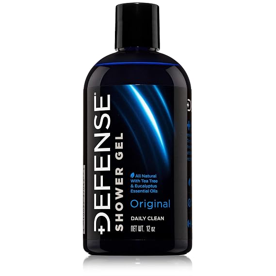 Defense Soap Tea Tree Body Wash All Natural Organic Shower Soap 12 oz