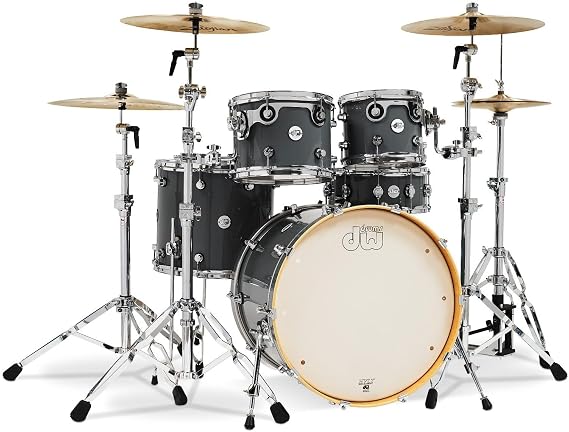 DW Design Series 4-piece Shell Pack - Steel Grey