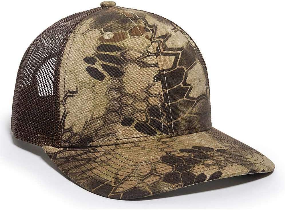 Outdoor Cap OC771CAMO Kryptek Highlander/Brown, One Size Fits All