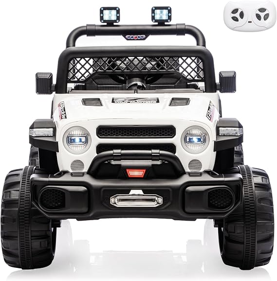 12V Ride on Truck,Kids Electric Car with Remote Control,2-8 Years