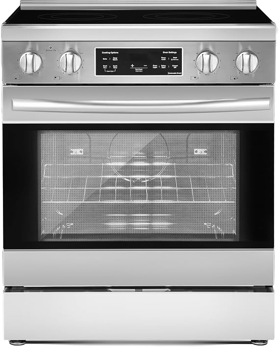VEVOR 30in Electric Range Oven, 2.7/4.8/6 Cu. Ft. Compact Freestanding Oven