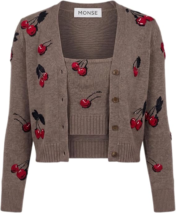 Mini Cherry Cardigan