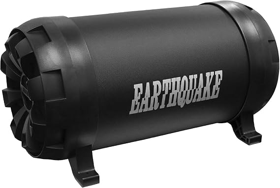 Earthquake Sound K-10 Kompressor Subwoofer Tube with SLAPS Technology, Black, White
