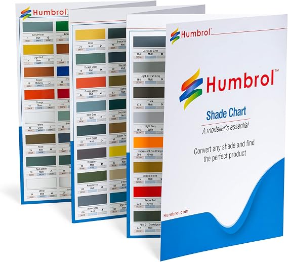 Humbrol Shade Colour Chart