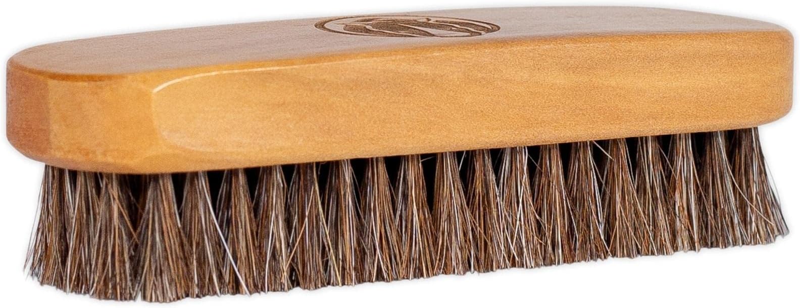 Rhino Wax Premium Horsehair Brushes for Leather Boots, Shoes & Polishing | Clean and polish leather boots and shoes with a premium horsehair brush designed for gentle care and a smooth finish.