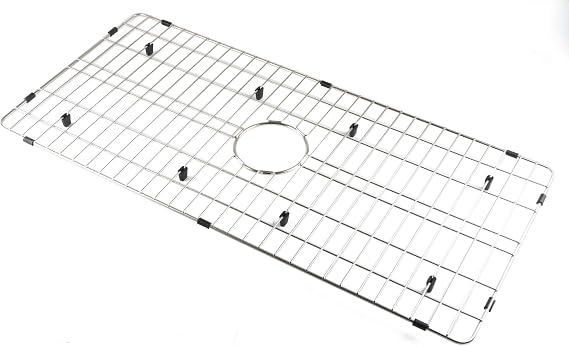Alfi brand ABGR36 Grid, Brushed Stainless Steel, 33.75"L x 15.87"W