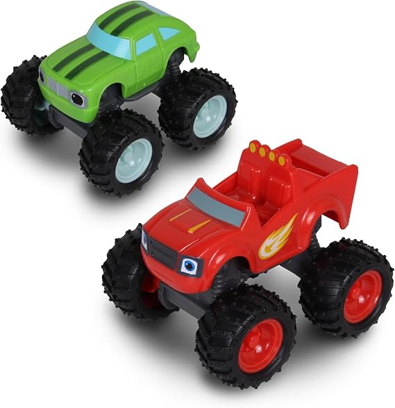 Blaze and The Monster Machines (Free-Wheel) 2PK Blaze & Pickle