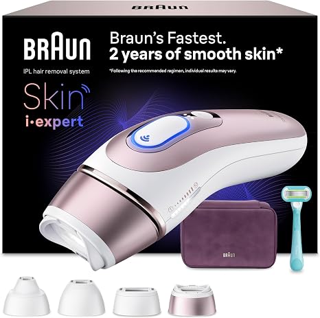 Braun Smart IPL Geräte Haarentfernung Skin i·expert 7 PL7431 Rosegold